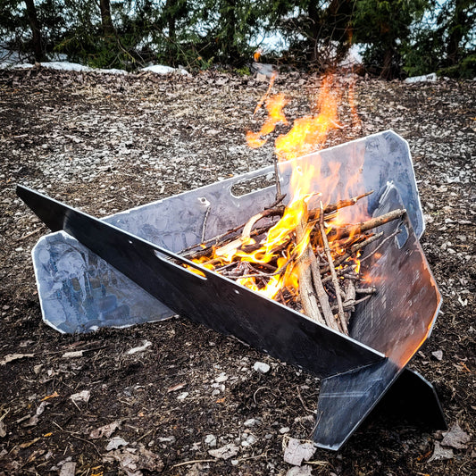 Foyer extérieur portatif