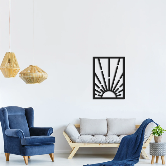 Tableau mural le coucher de soleil
